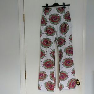 Altuzarra sample sale floral high-waist trouser